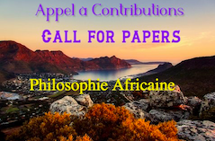 Call for Papers - African Philosophy